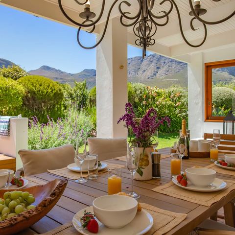 Breakfast on the terrace